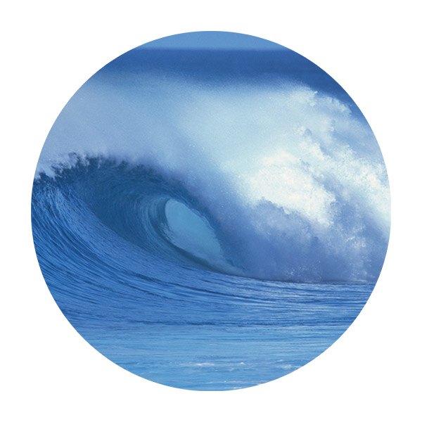 Stickers muraux: Vague de Surf