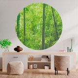 Stickers muraux: Forêt de Bambous 3
