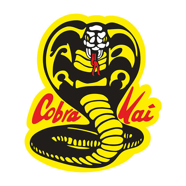 Autocollants: Cobra Jaune et Noir