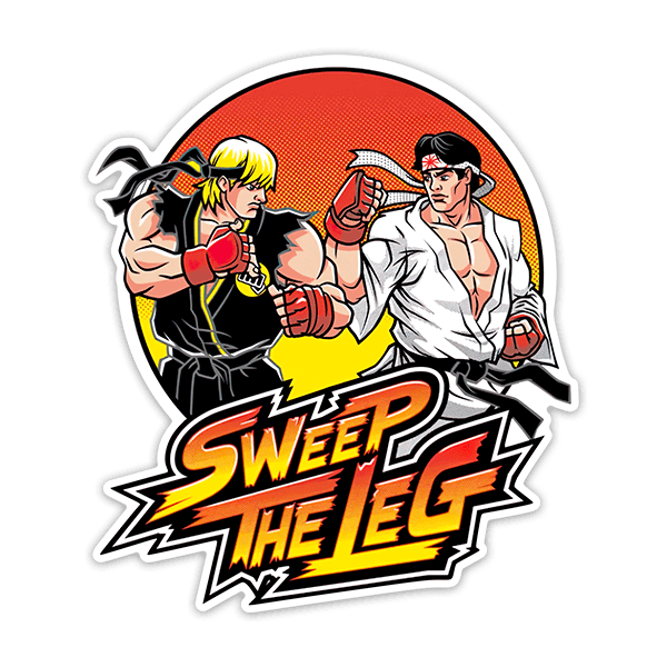 Autocollants: Cobra Kai Street Fighter