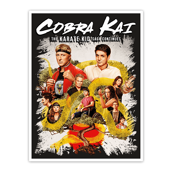 Autocollants: Cobra Kai The Karate Kid Saga Continues