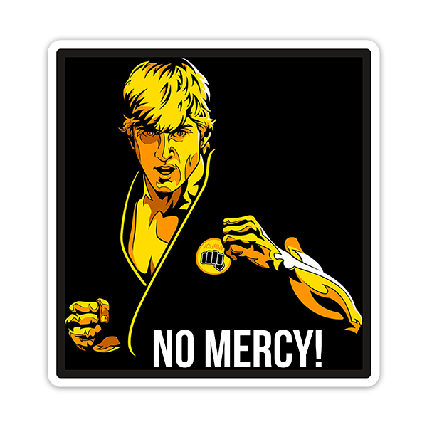 Autocollants: Cobra Kai, Johnny Lawrence No Mercy!