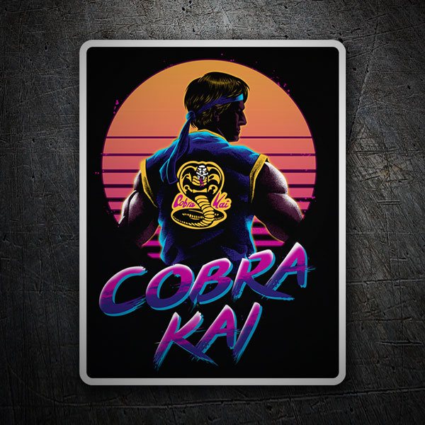Autocollants: Cobra Kai Johnny Lawrence II