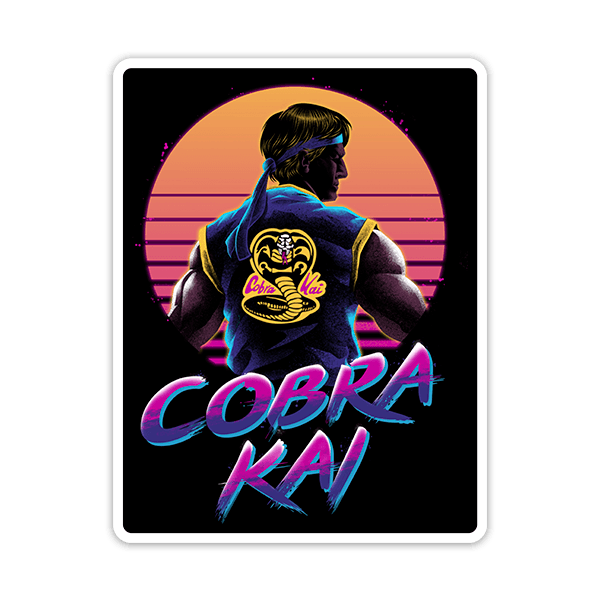 Autocollants: Cobra Kai Johnny Lawrence II