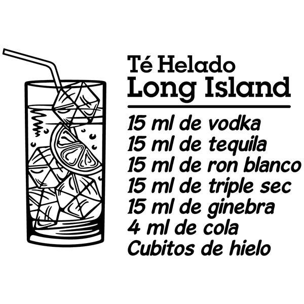 Stickers muraux: Cocktail Long Island - spagnol