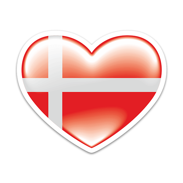 Autocollants: Le cur du Danemark