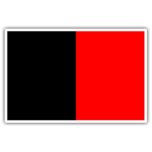 Autocollants: Drapeau Valle d'Aosta