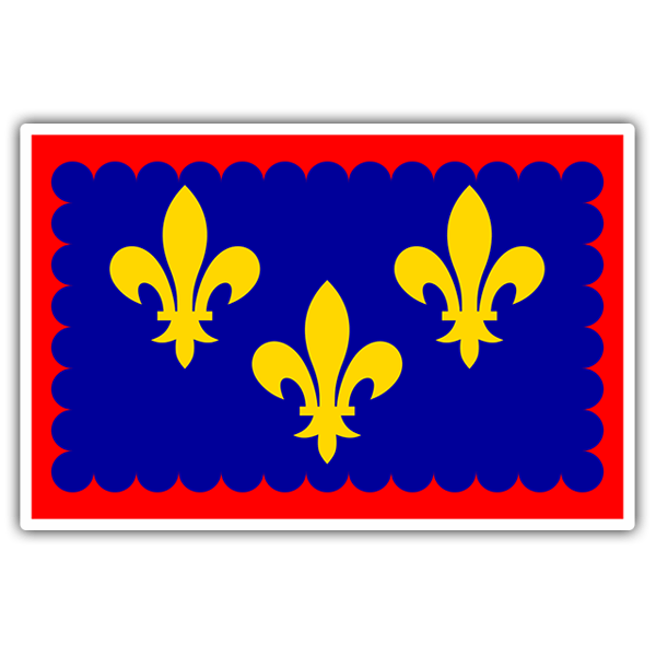 Autocollants: Drapeau Berry