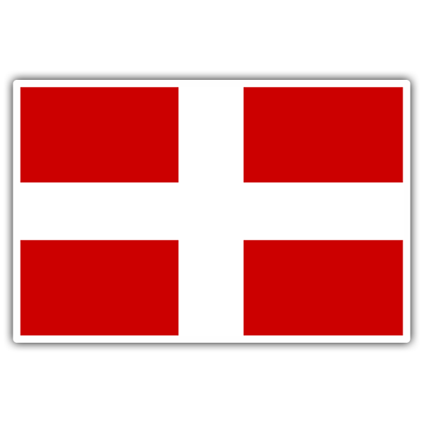 Autocollants: Drapeau Savoie