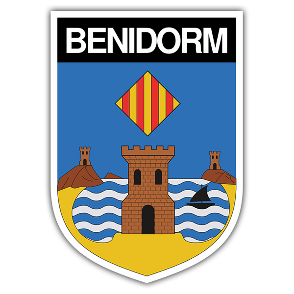 Autocollants: Écusson Benidorm