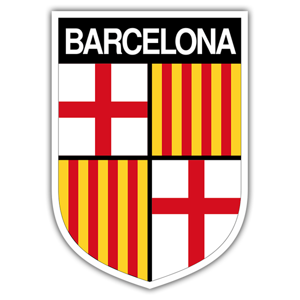 Autocollants: Écusson Barcelone