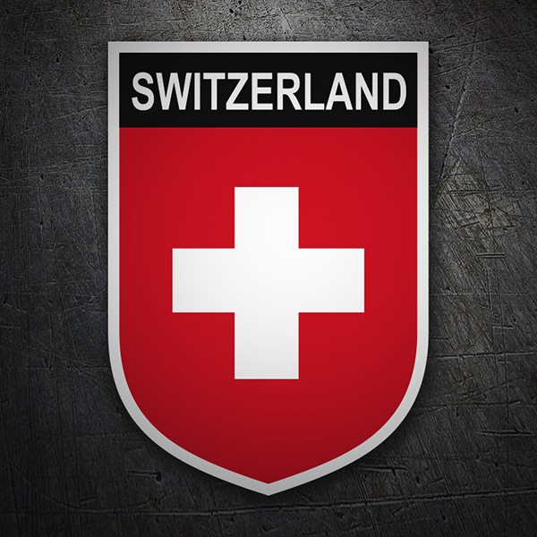 Autocollants: Écusson Suisse