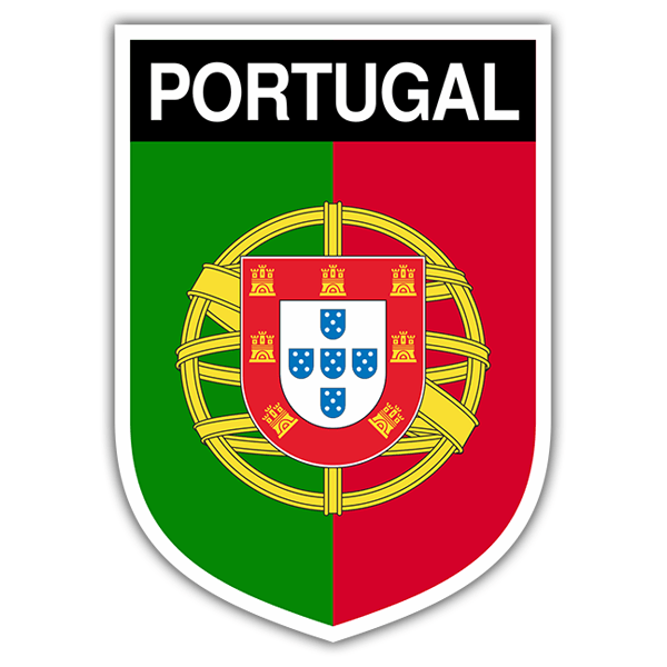 Autocollants: Écusson Portugal