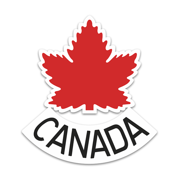 Autocollants: Insigne du Canada
