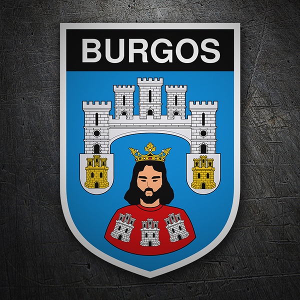 Autocollants: Écusson Burgos