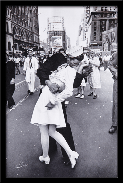 Stickers muraux: Le Baiser, Times Square (1945)