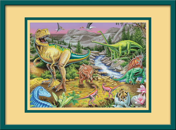 Stickers pour enfants: Le Tyrannosaurus rex
