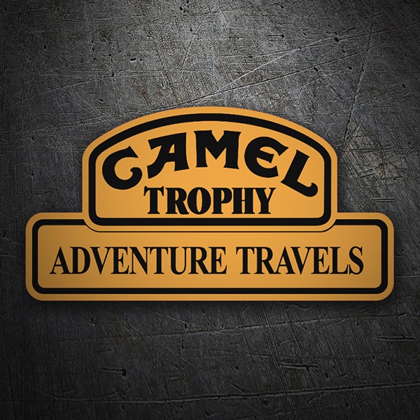 Autocollants: Camel Adventure Travels