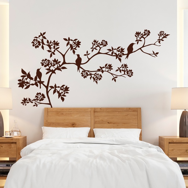 Stickers muraux: Branche d'un arbre au printemps