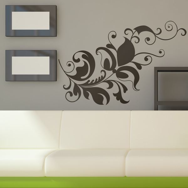 Stickers muraux: Floral Columbo