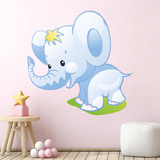 Stickers pour enfants: Éléphant chiot 4