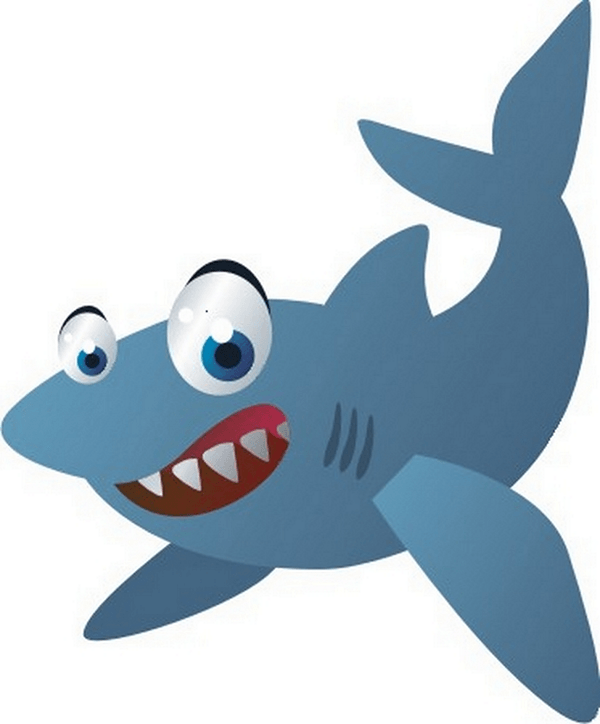 Stickers pour enfants: Requin