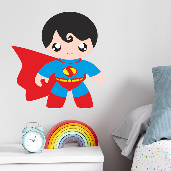 Stickers pour enfants: Superman enfant