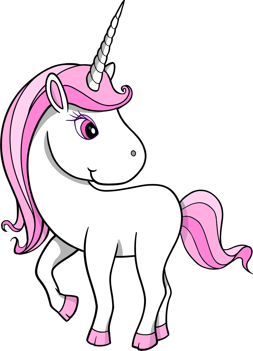 Stickers muraux: Petite Licorne