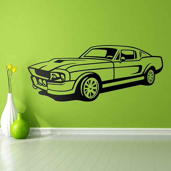 Stickers muraux: Ford Mustang Shelby