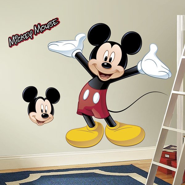 Stickers pour enfants: Grand Mickey Mouse