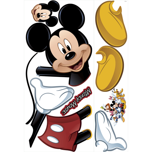 Stickers pour enfants: Mickey Mouse sticker mural