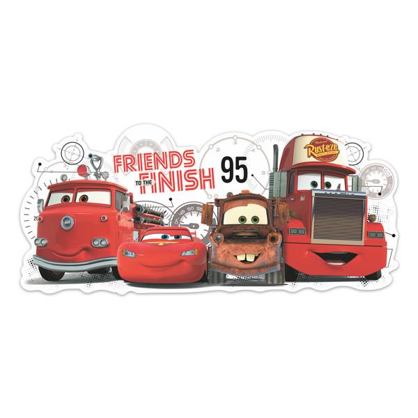 Stickers pour enfants: Disney Cars, Amis à l'arrivée