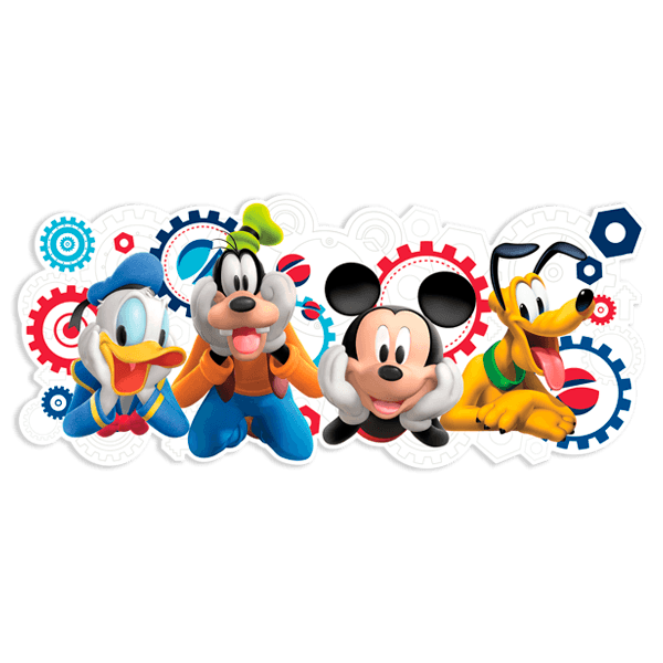 Stickers pour enfants: Mickey et ses amis - La Maison de Mickey