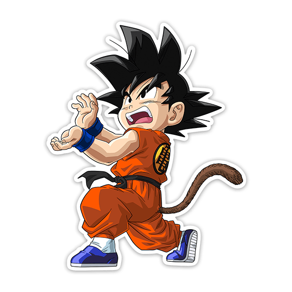 Autocollants: Dragon Ball Goku Vital Wave