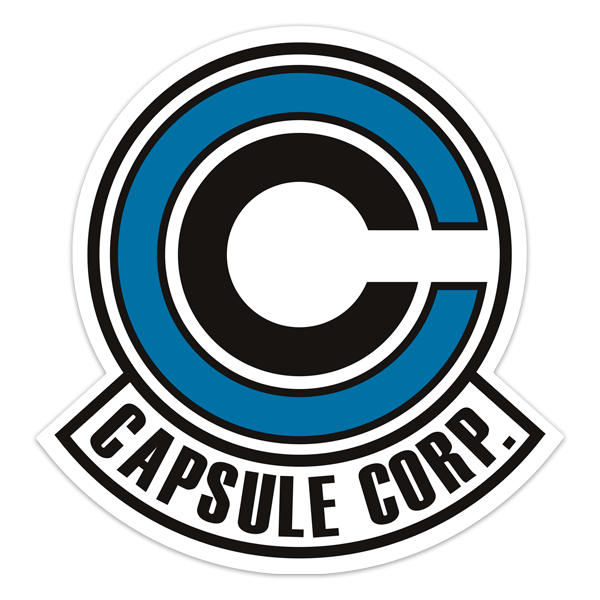 Autocollants: Dragon Ball Capsule Corporation II