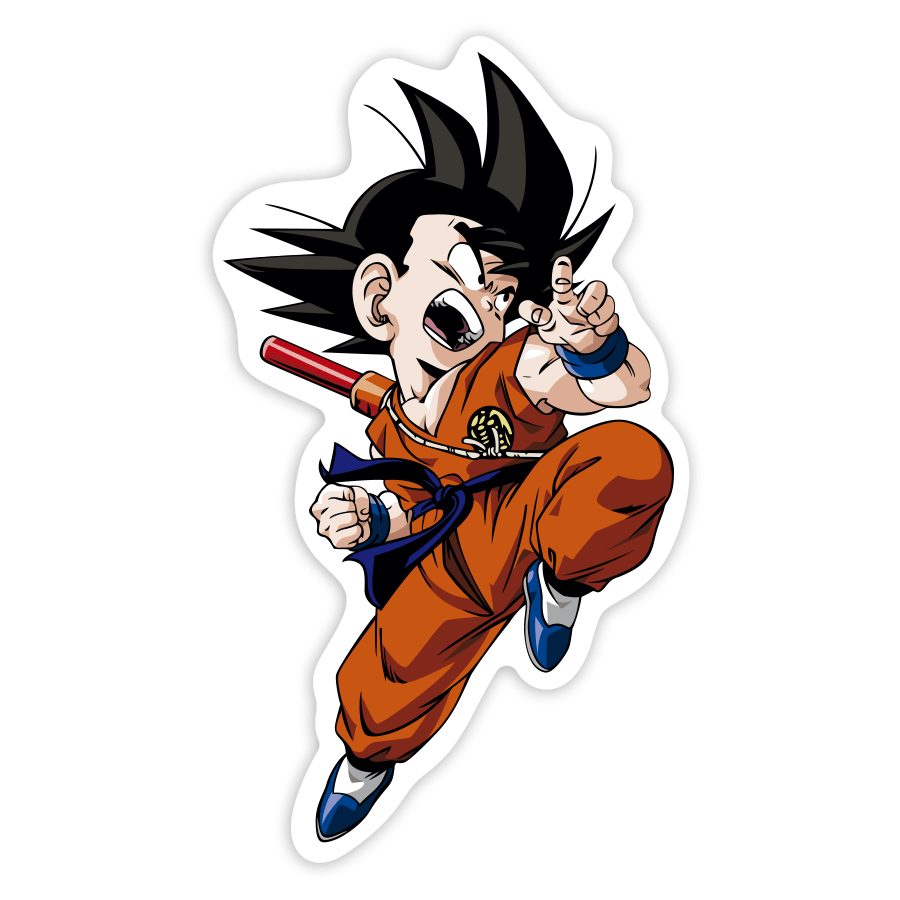 Autocollants: Son Goku enfant