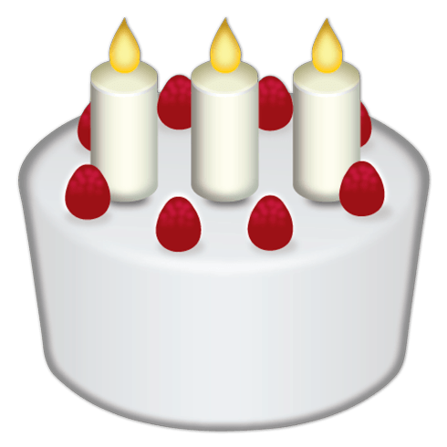 Stickers muraux: Gâteau d anniversaire