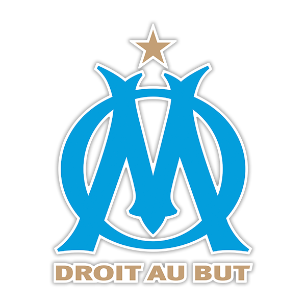 Stickers muraux: Armoiries Olympique de Marseille