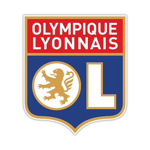 Stickers muraux: Armoiries Olympique Lyonnais
