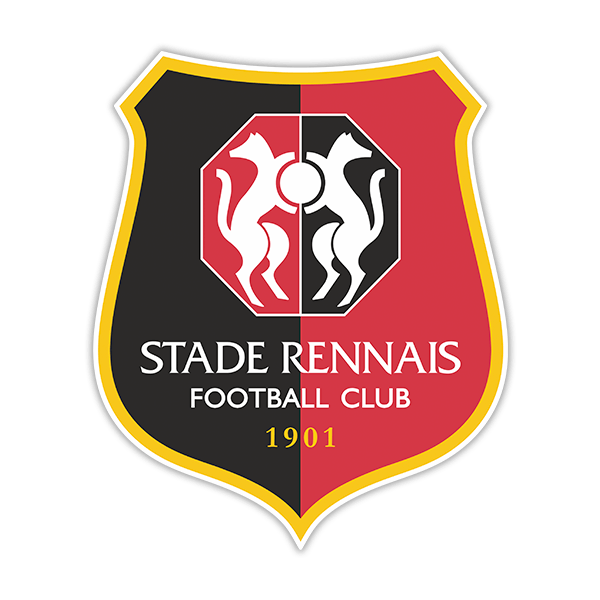 Stickers muraux: Armoiries du Stade Rennais