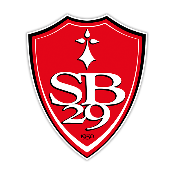 Stickers muraux: Bouclier Stade Brest 29