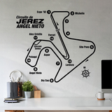 Stickers muraux: Circuit de Jerez - Ángel Nieto 3
