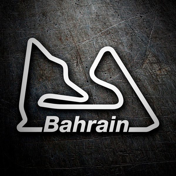 Autocollants: Circuit de Bahrain