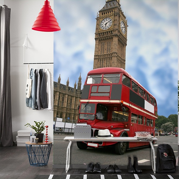 Poster xxl: Big Ben et bus britannique 0