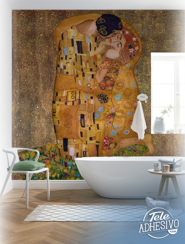 Poster xxl: Le baiser, de Gustav Klimt