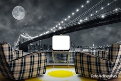 Poster xxl: Pont de Brooklyn nocturne 2
