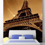 Poster xxl: Sous la tour Eiffel 4