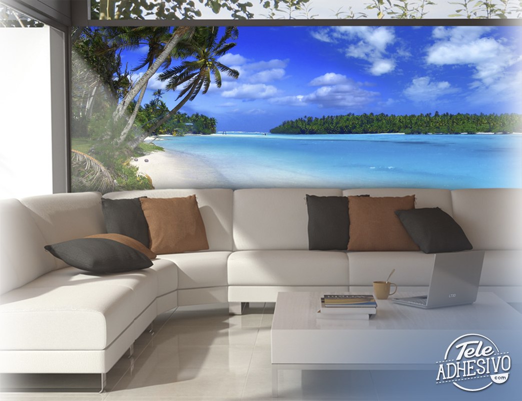 Poster xxl: Plage panoramique
