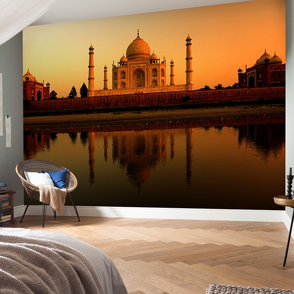 Poster xxl: Taj Mahal au lever du soleil 0