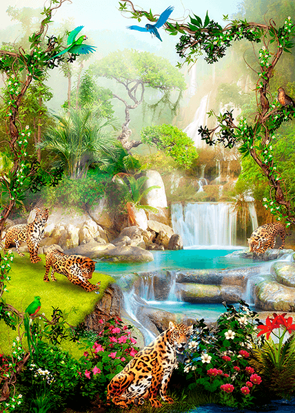 Poster xxl: Paradis des jaguars